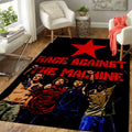 Ratm Music Art Teppich