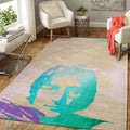 John Lennon Music Artists Art Teppich