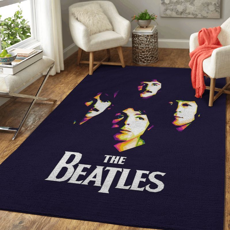 Beatles Band English Rock Band Art Teppich