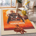 Mandalorian Baby Yoda Star Wars 43 Teppich