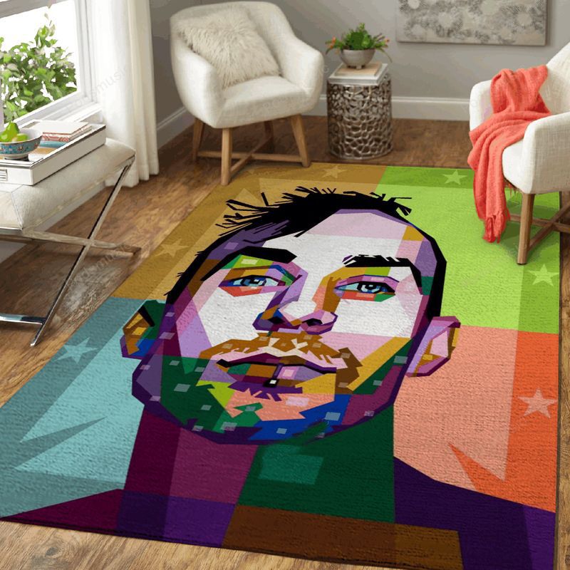 Travis Barker Music Art Teppich