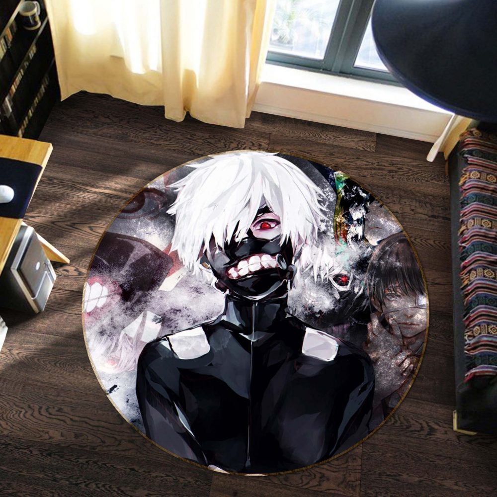 Tokyo Ghoul Anime 6 Round Teppich