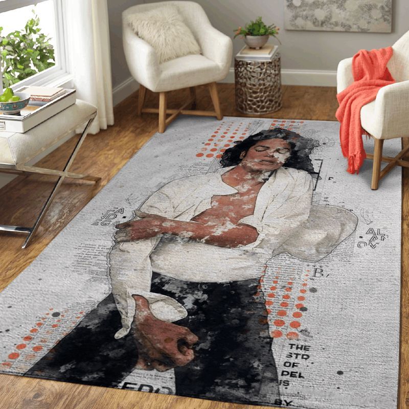 Michael Jackson Pop Music Pop Art Teppich 2
