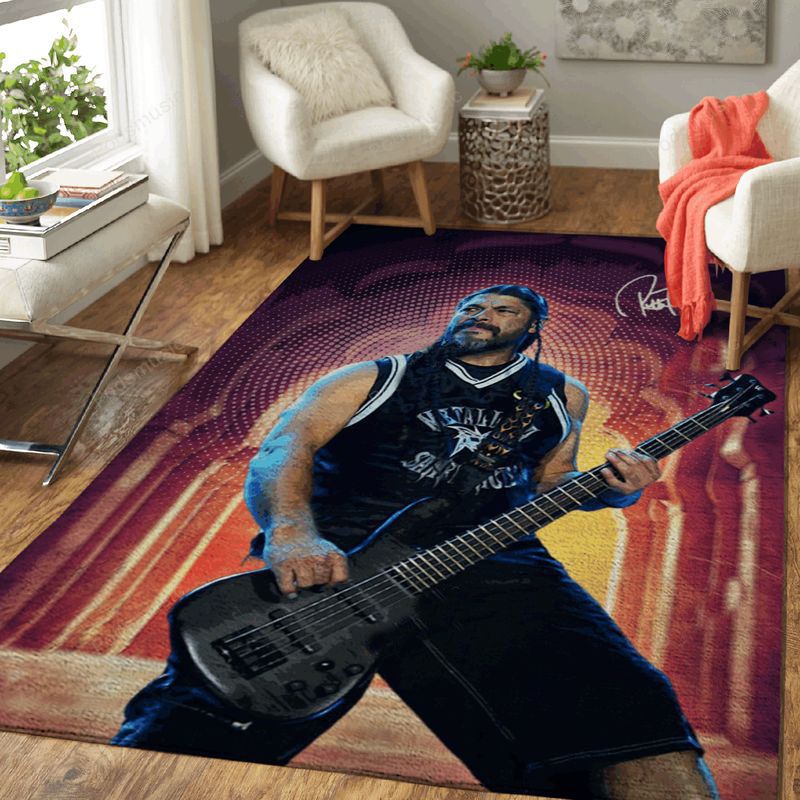 Robert Trujillo Music Art Teppich