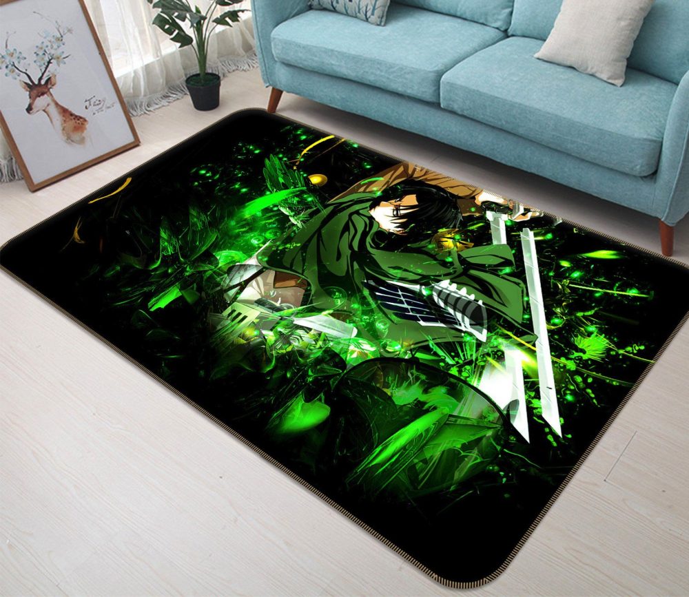 Attack On Titan Anime 5 Teppich