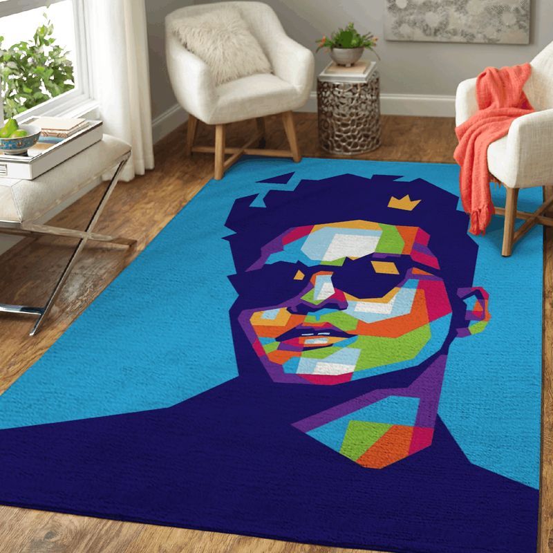 Bruno Mars American Singer Art 1 Teppich
