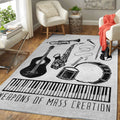 Womc Music Weapons Of Mass Creation Art Teppich