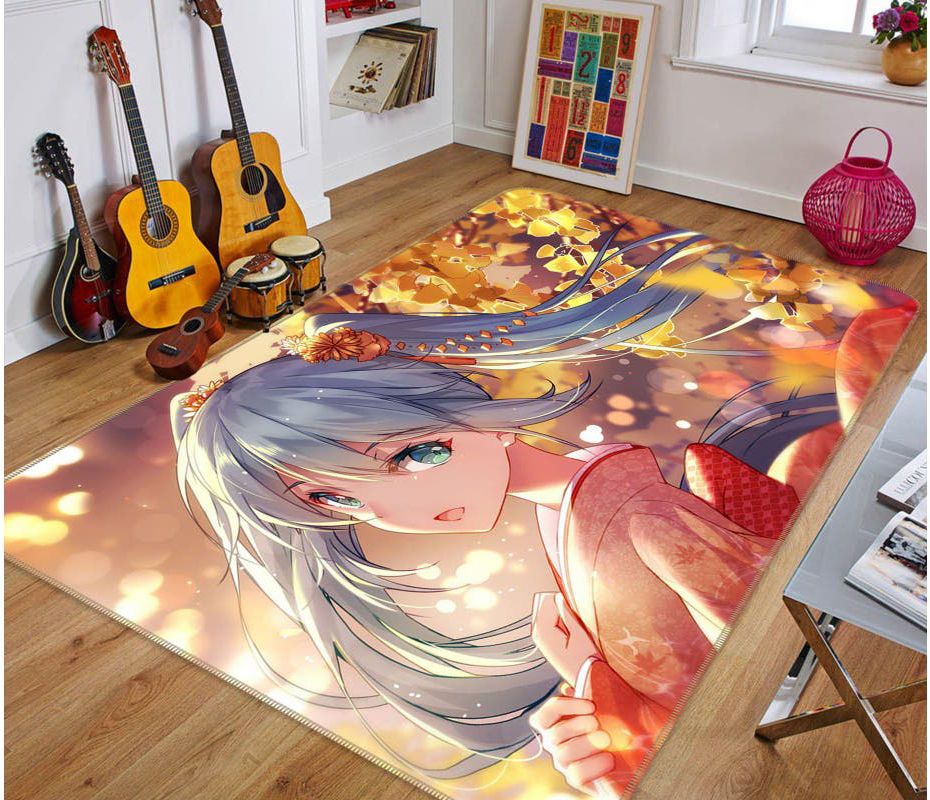 Hatsune Miku Anime 90 Teppich