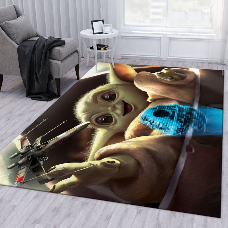 Baby Yoda Ver2 Star Wars Teppich