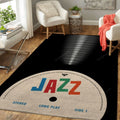 Jazz Vinyl Music Art Teppich