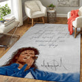 Music Michael Jackson Pop Music Legends Art Teppich