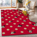 Minnie And Mickey Spot Mickey Mouse Teppich