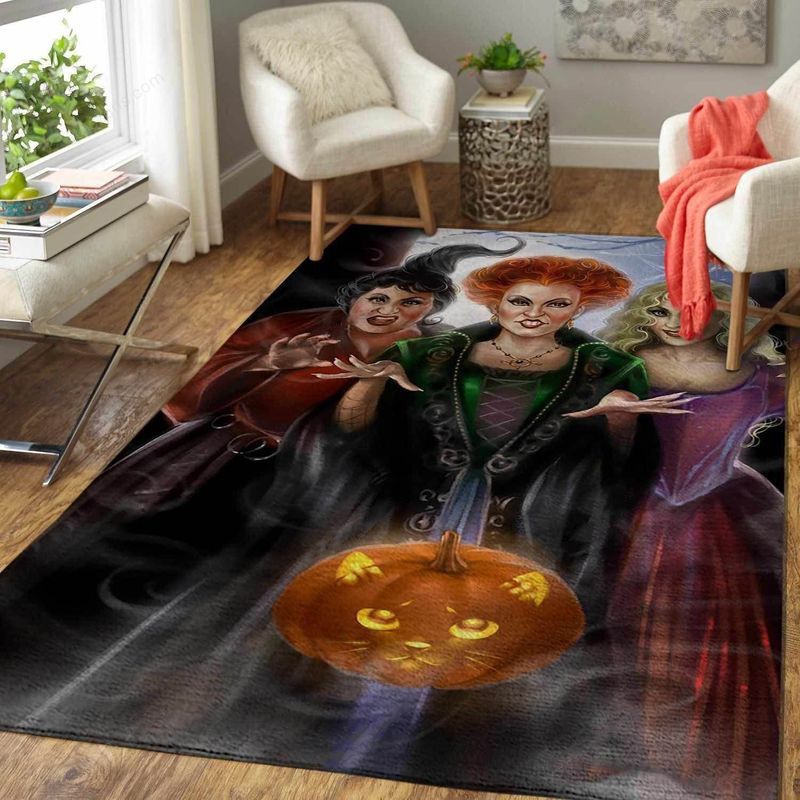 Sanderson Sisters Hocus Pocus Movie Halloween Special Teppich