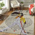 Freddie Mercury Queen Love Of My Life Leave Me Love Teppich