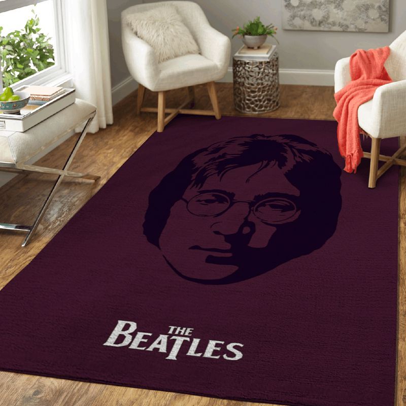 John Lennon The Beatles In My Life Art Teppich