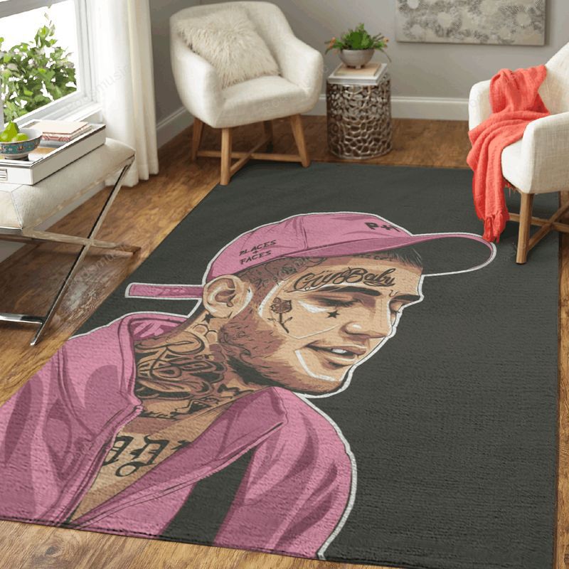 Lil Peep Music Artist Art Teppich