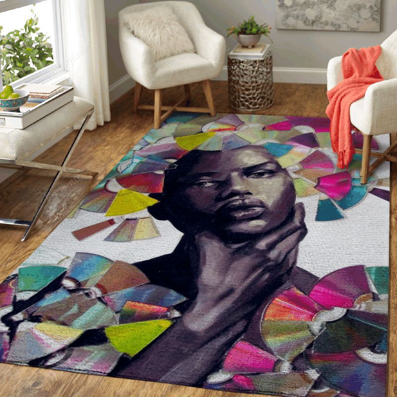 Music Portrait Art Teppich
