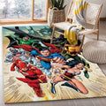 DC Justice League Superheros Movies II Teppich