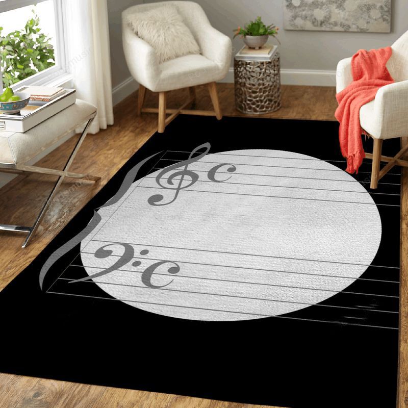 Music Circle Music Art Teppich
