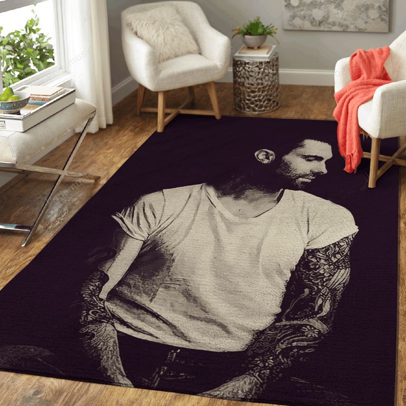 Maroon 5 7 Music Art Teppich