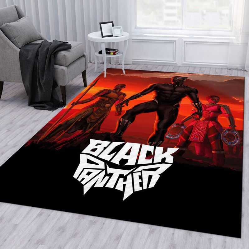 Black Panther Marvel 5 Teppich 3