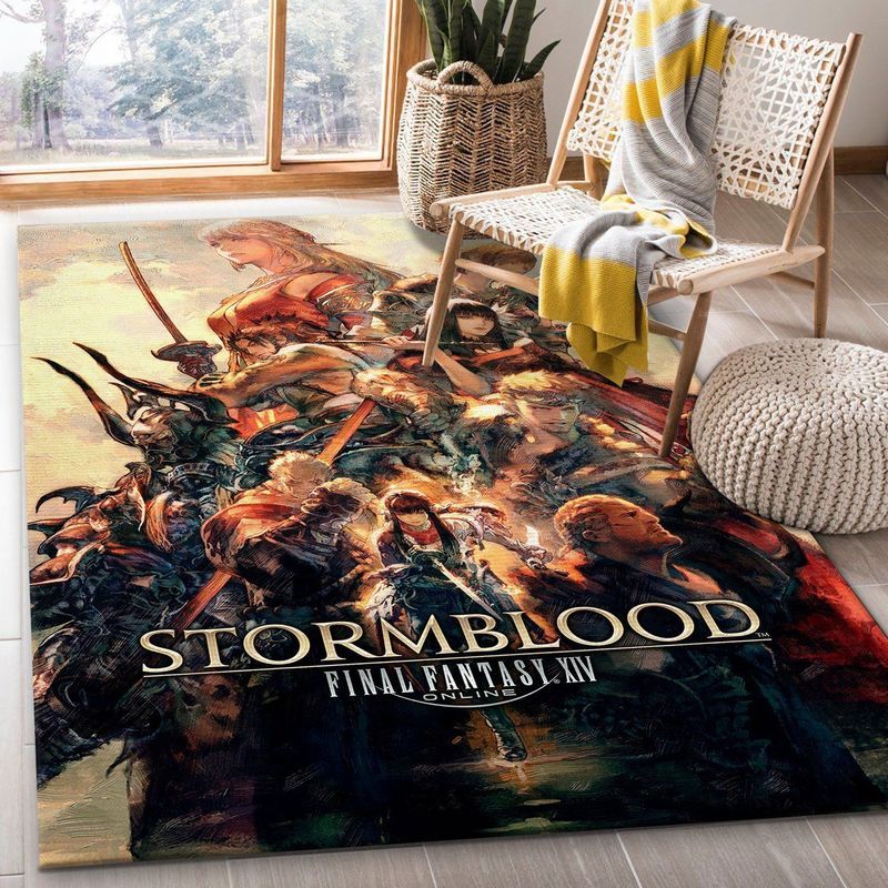 Final Fantasy XIV Remake Stormblood Gaming Teppich