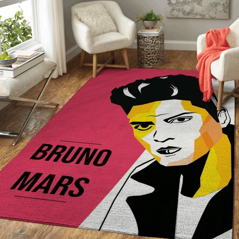 Bruno Mars Marry You Peter Gene Hernandez Pop Art Teppich