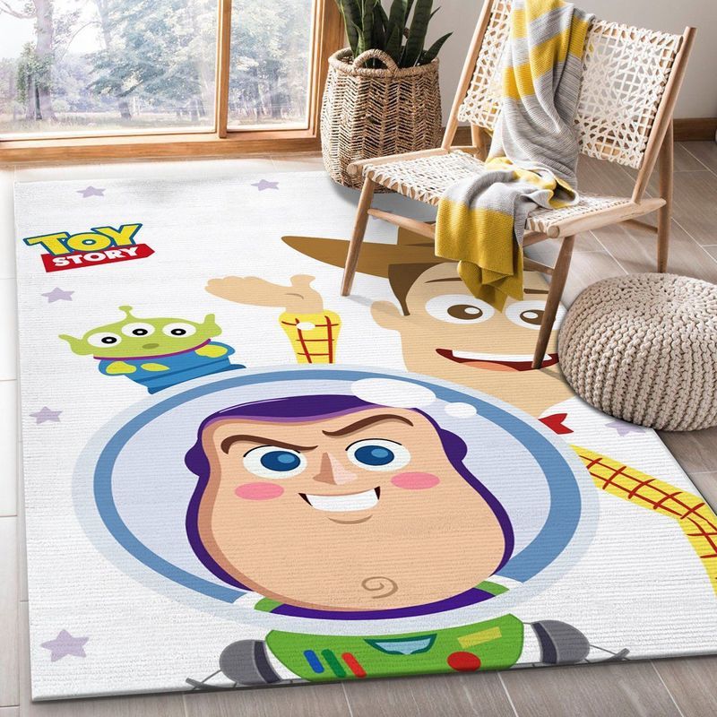Buzz Lightyear And Woody Toy Story Disney Movies Teppich