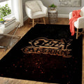 Ozzy Ozbourne Music Symbols Art Teppich