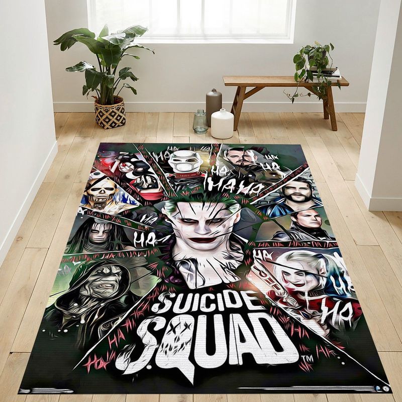 Dc Comics Movie Suicide Squad Circle Teppich