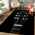 Old Gibson 1 Guitars Music Art Teppich