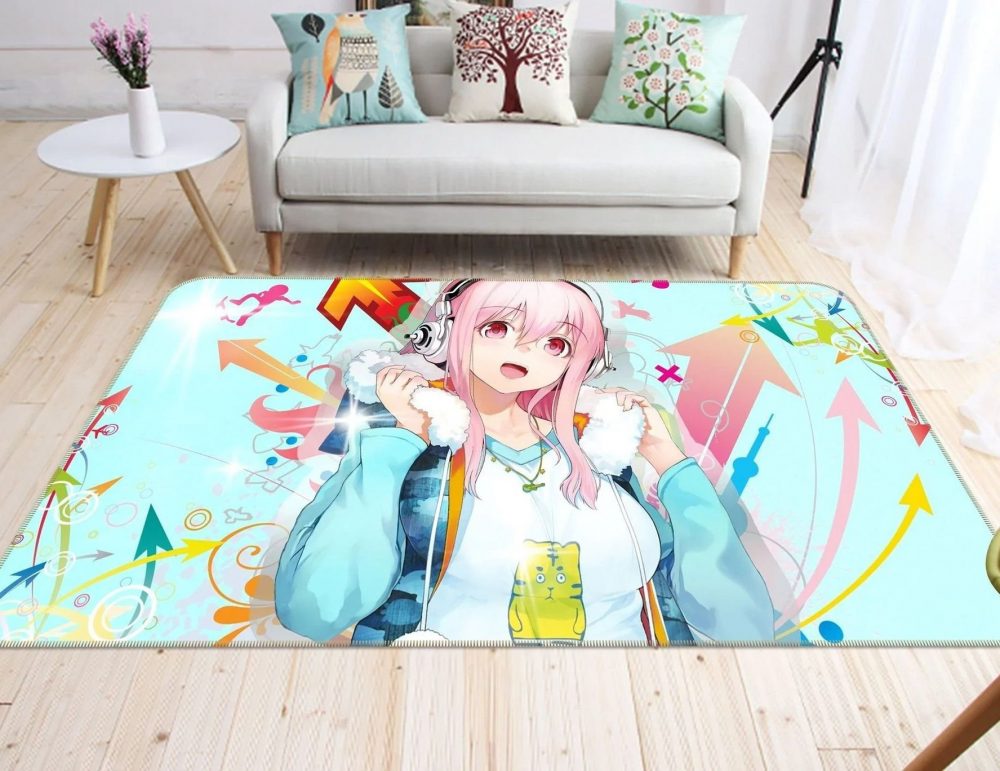 Super Sonico Anime 2 Teppich