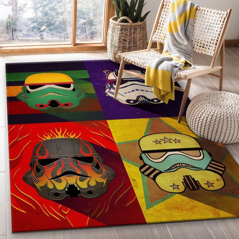 Flames Squad Star War Teppich