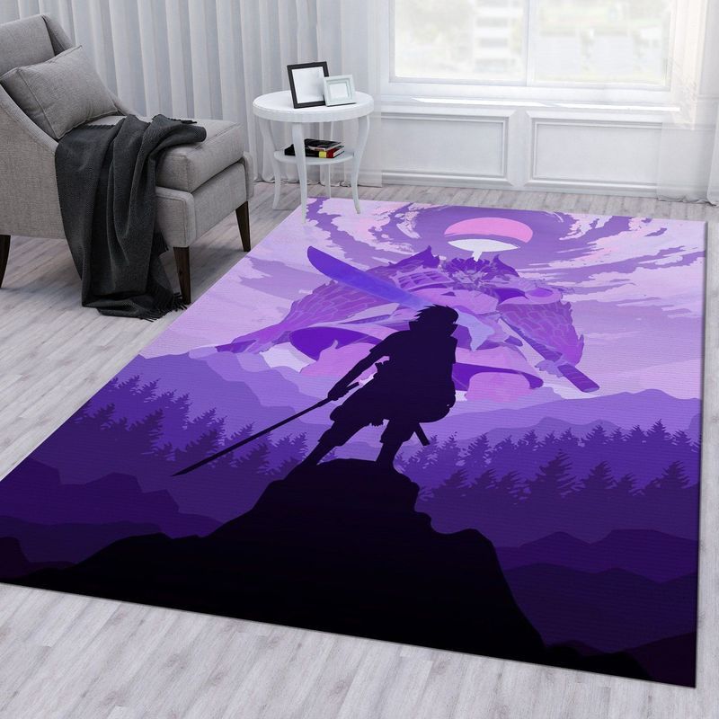 Naruto Sasuke Uchiha Anime IV Teppich
