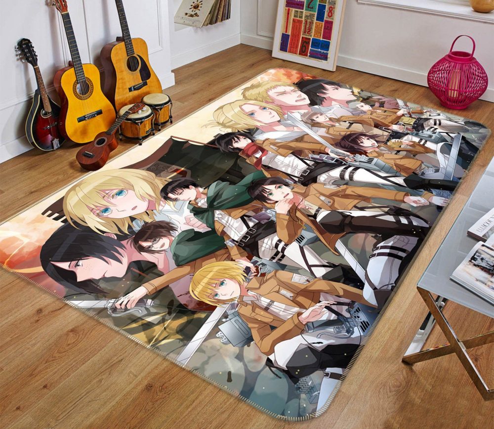 Attack On Titan Anime 19 Teppich