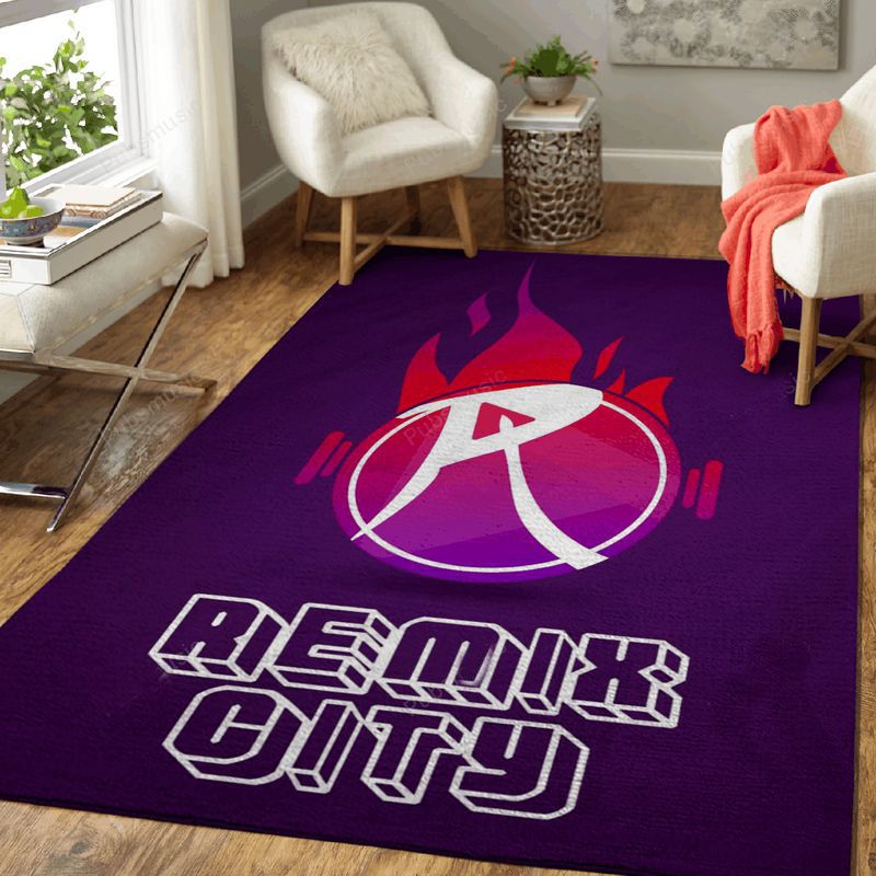 Remix City Music Art Teppich