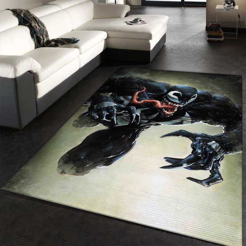 Eddie Brock Venom Marvel Hero Movie Teppich