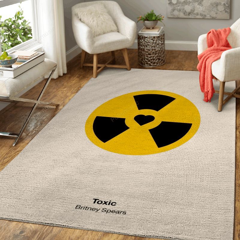 Toxic Britney Spears Music Art Teppich