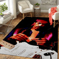 Jimi Hendrix Legend Rock Band Music Oldiest Teppich