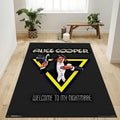 Alice Cooper Welcome Teppich
