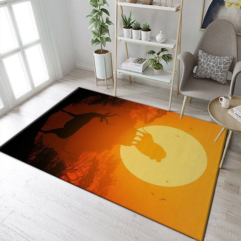 Lion King Sunset Teppich