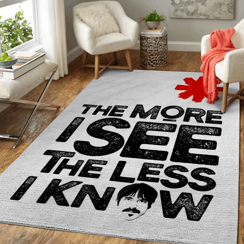 The More I See Music Art Teppich