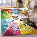 Eevee Pokemon Area 2 Teppich