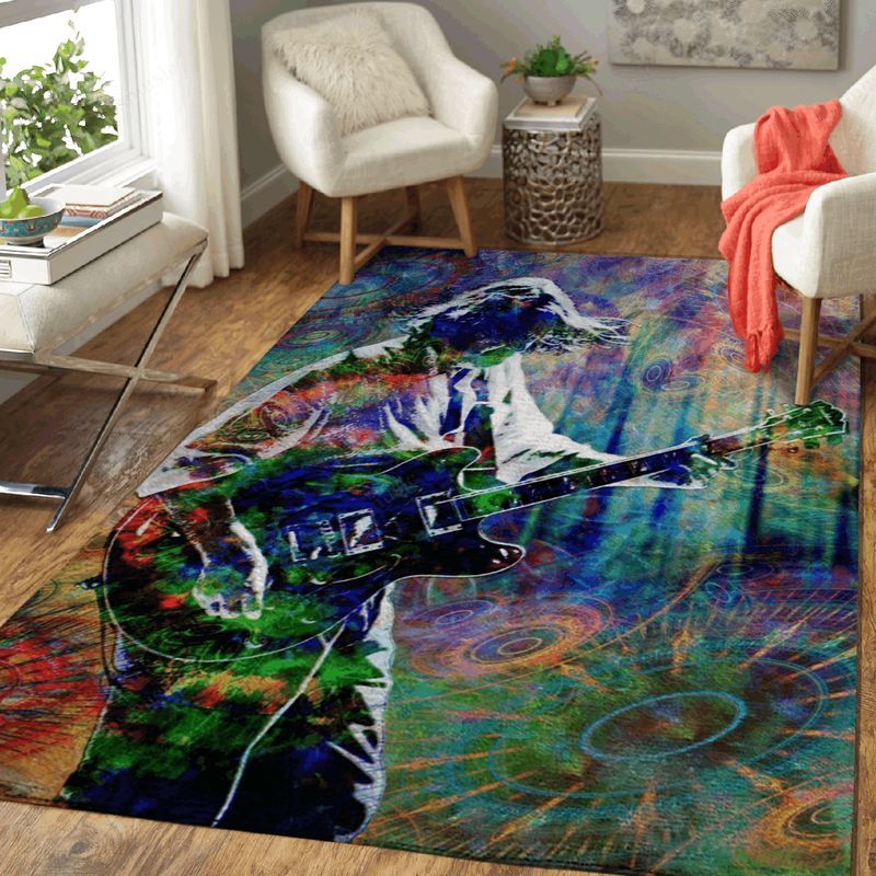 John Bell Widespread Panic Music Art Teppich