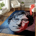 John Lennon II Music Painting Art Teppich