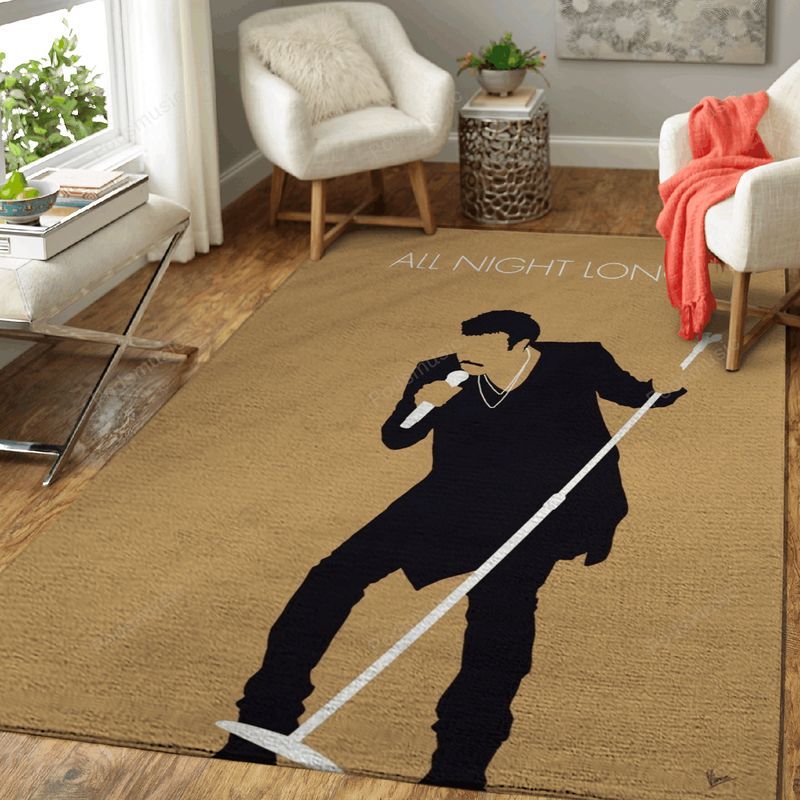 My Lionel Richie Minimal Music Artwork Minimal Music Artworks Art Teppich