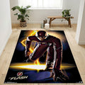 Barry Allen Flash Dc Comics Tv The Flash Portrait Teppich