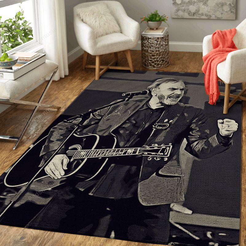 Neil Diamond Art 5 Music Artist Art Teppich