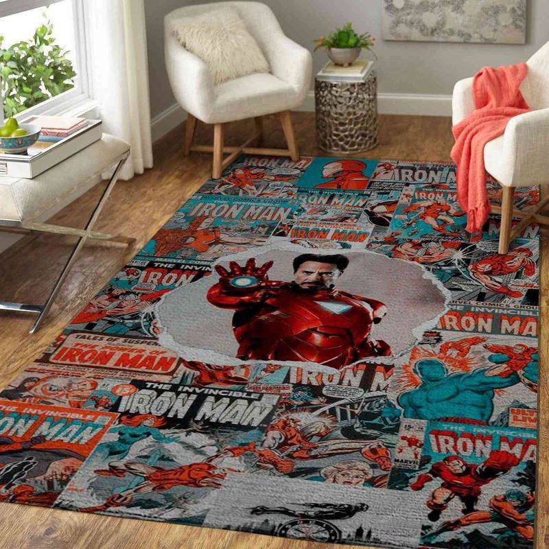 Iron Man Marvel 11 Teppich