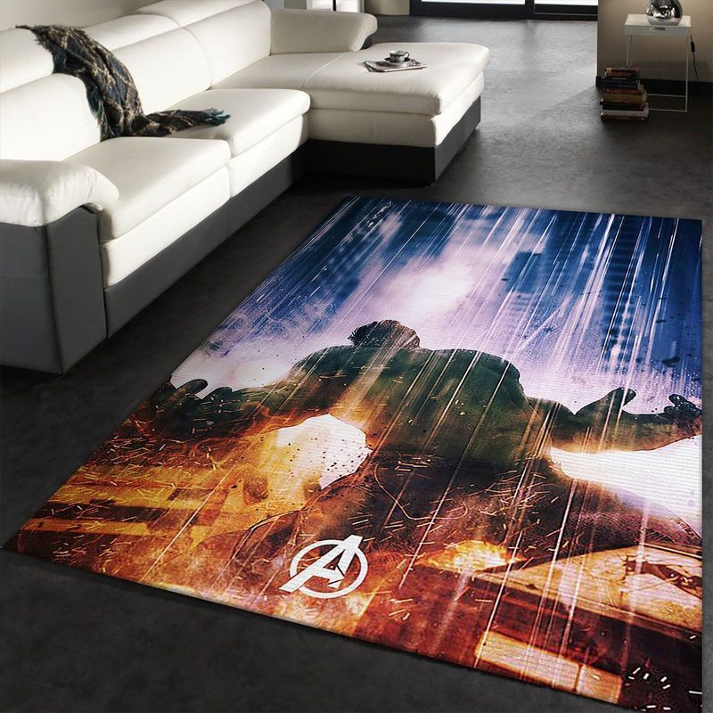 Hulk Marvel Superhero 3 Teppich